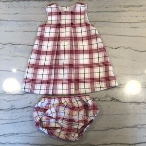 Janie and Jack Dress Set 3-6 Month